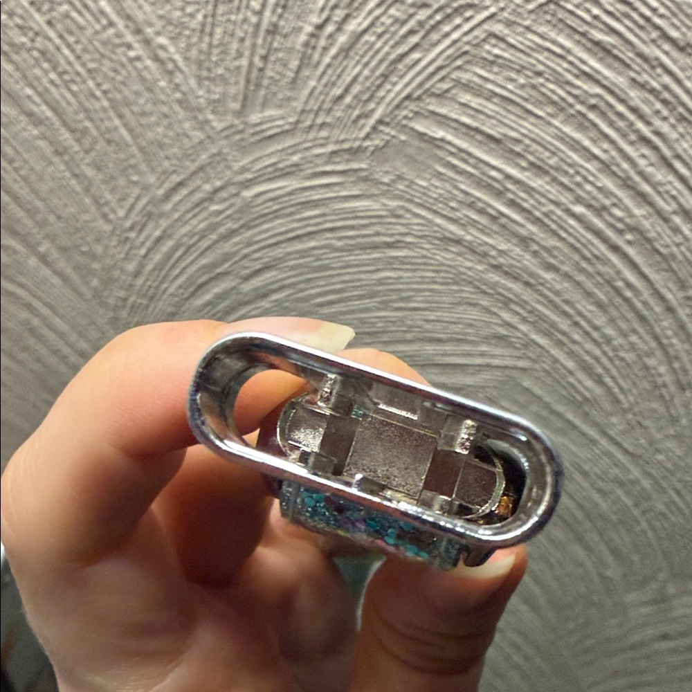 Packed Party Glittery Silver and Pink Dog Collar - Picture 4 of 11